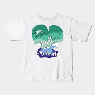 You melt my heart (gay) Kids T-Shirt